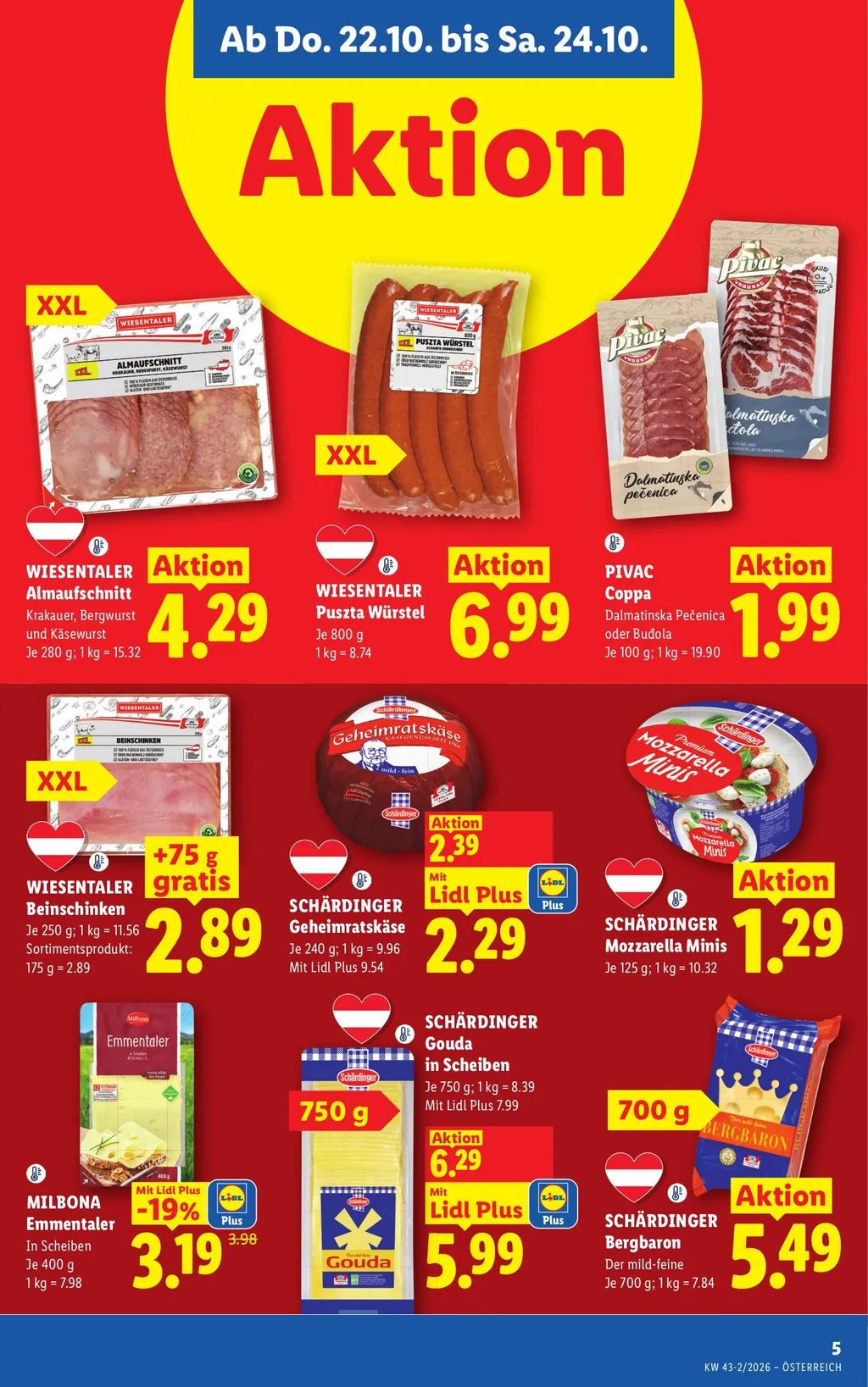 Lidl Flugblatt ab 22.10.2026 (Donnerstag)