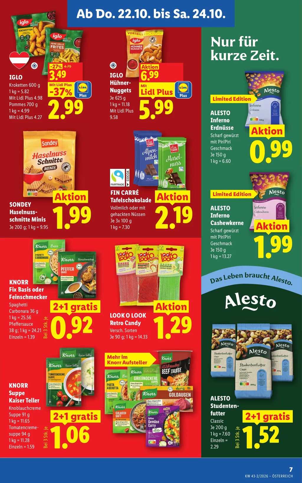 Lidl Flugblatt ab 22.10.2026 (Donnerstag)