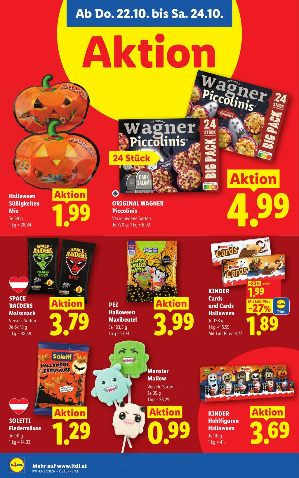 Lidl Flugblatt ab 22.10.2026 (Donnerstag)