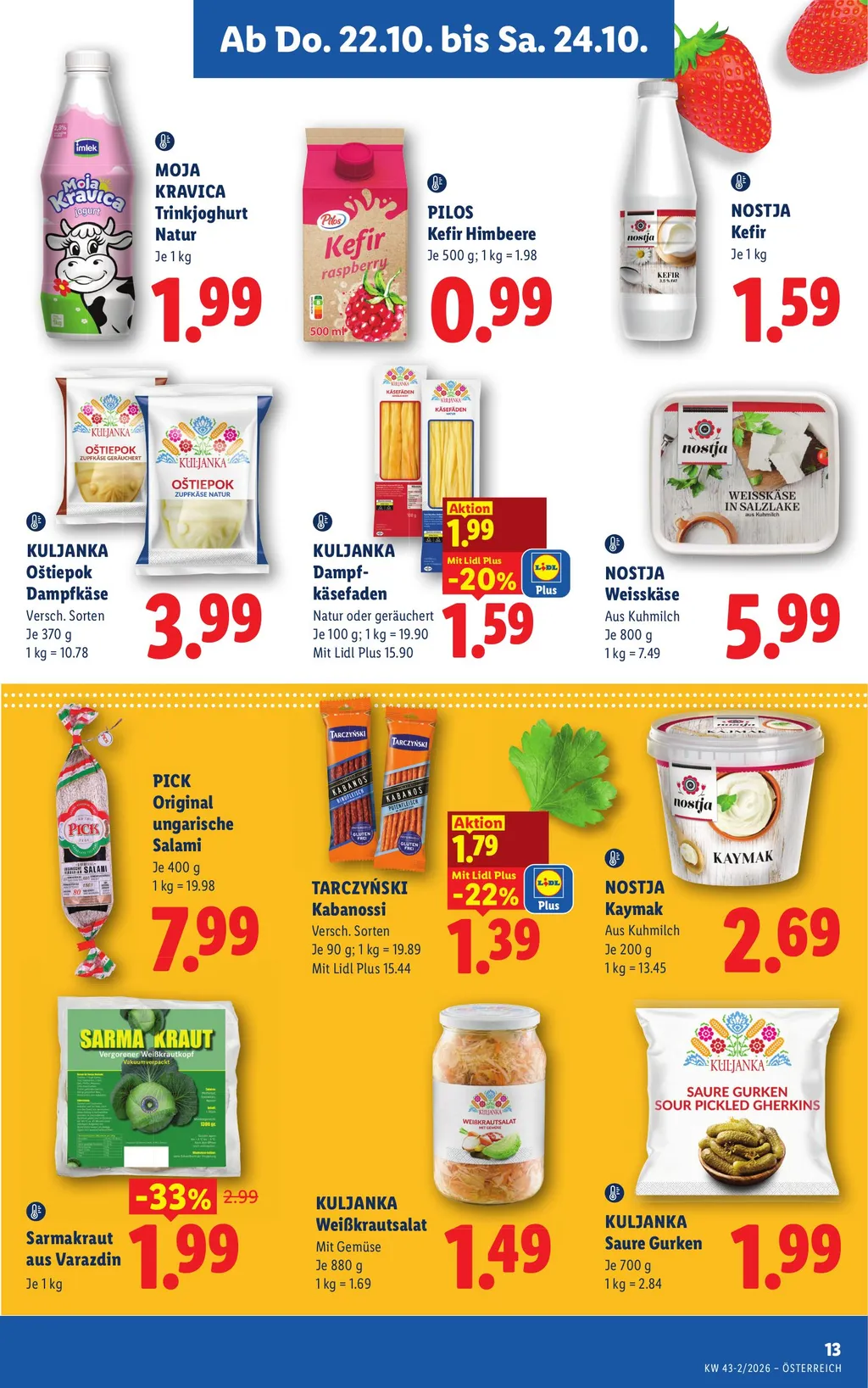 Lidl Flugblatt ab 22.10.2026 (Donnerstag)