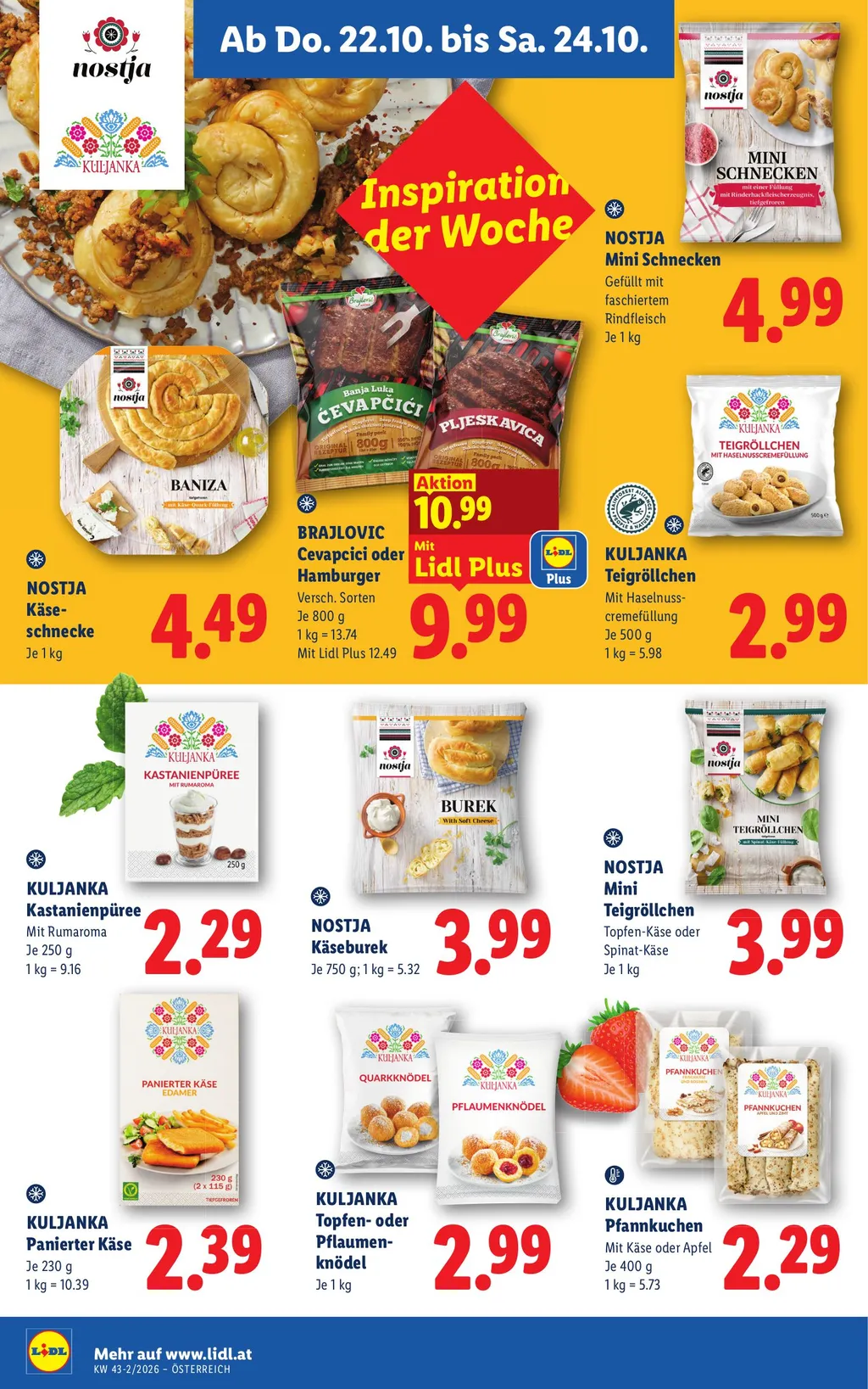 Lidl Flugblatt ab 22.10.2026 (Donnerstag)