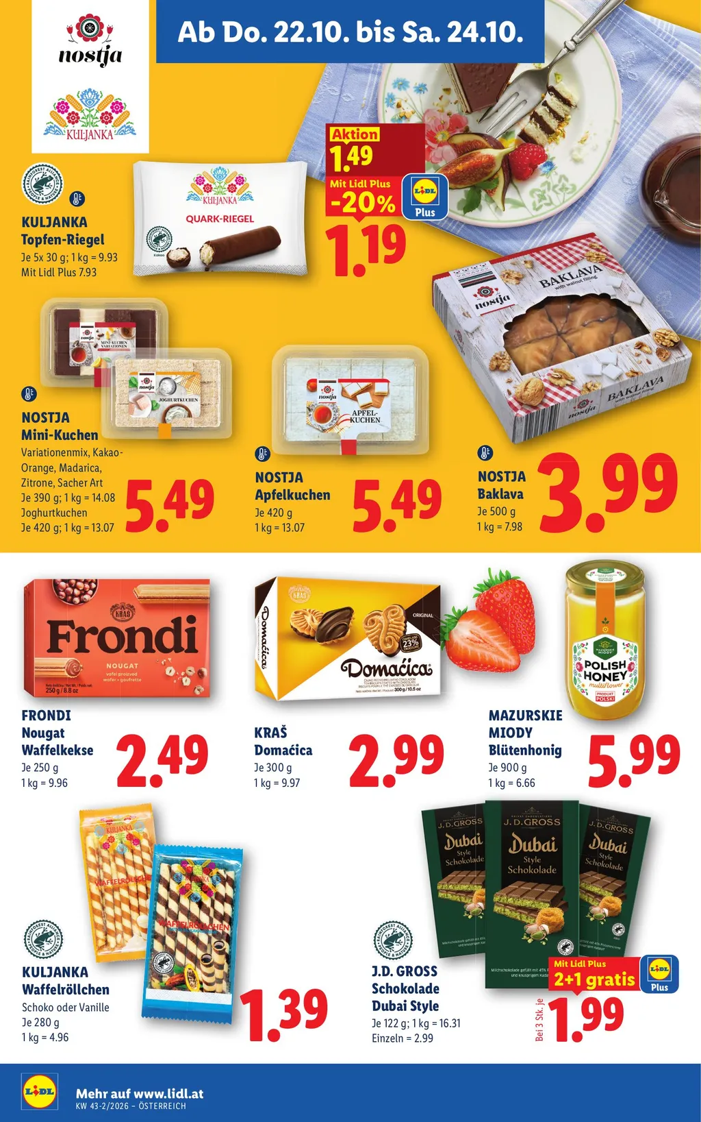 Lidl Flugblatt ab 22.10.2026 (Donnerstag)