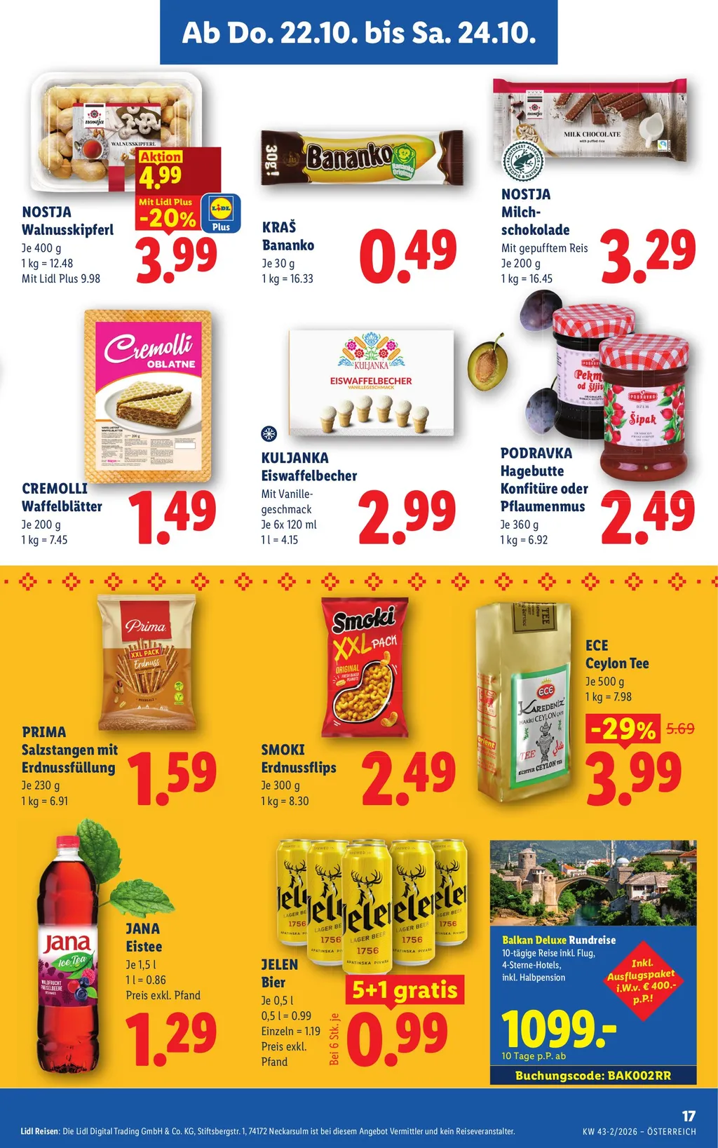 Lidl Flugblatt ab 22.10.2026 (Donnerstag)