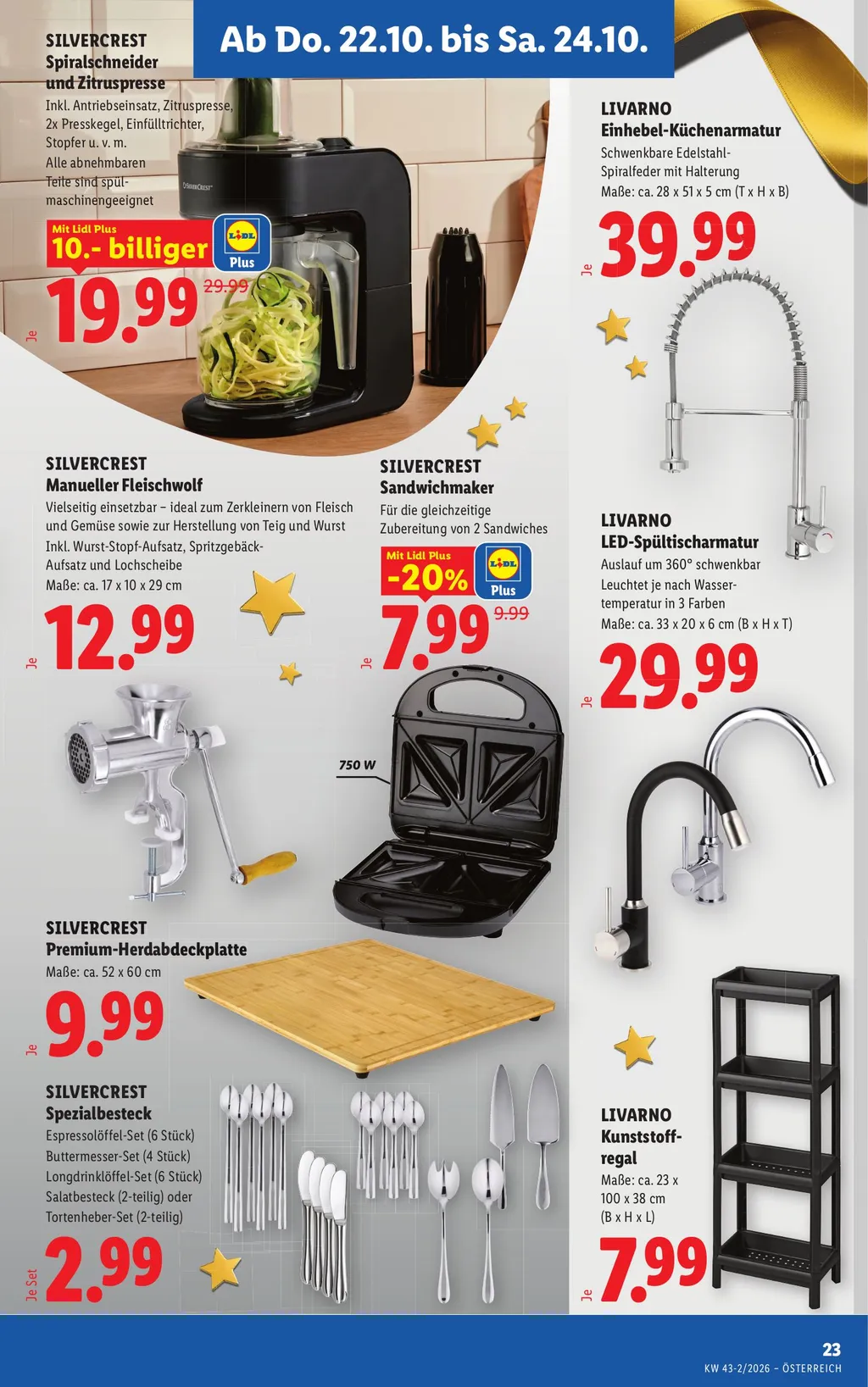Lidl Flugblatt ab 22.10.2026 (Donnerstag)