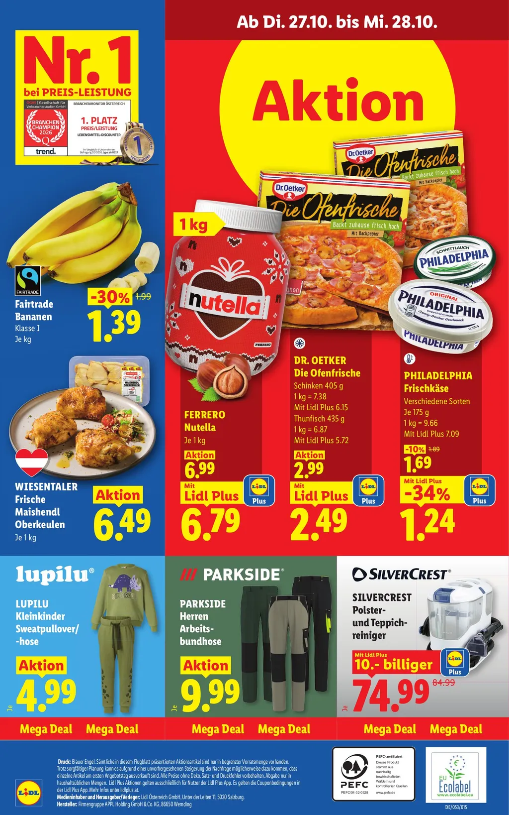 Lidl Flugblatt ab 22.10.2026 (Donnerstag)