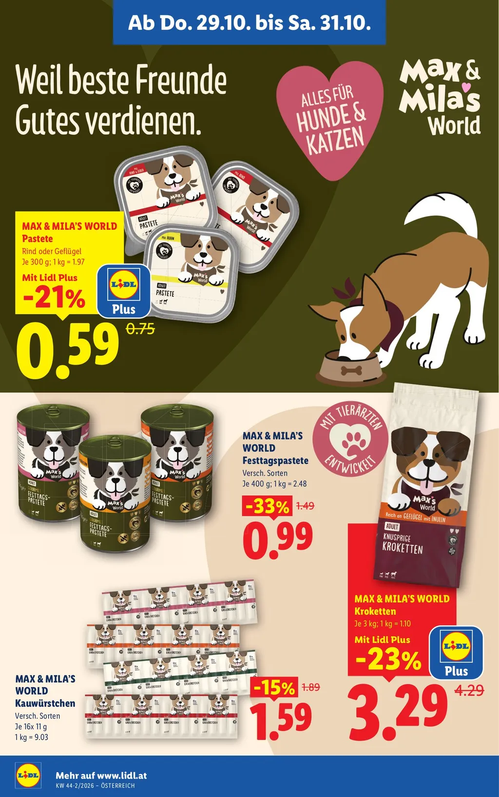 Lidl Flugblatt ab 29.10.2026 (Donnerstag)