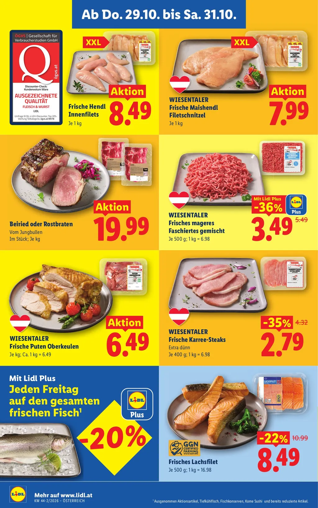 Lidl Flugblatt ab 29.10.2026 (Donnerstag)