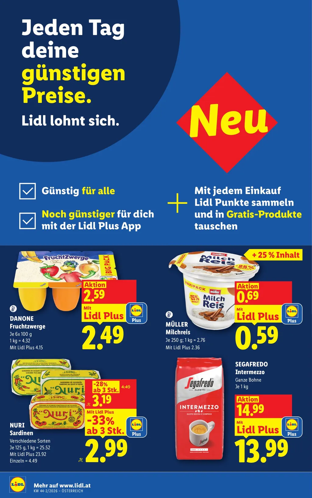 Lidl Flugblatt ab 29.10.2026 (Donnerstag)