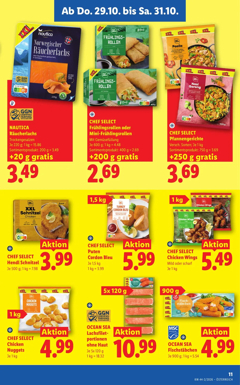 Lidl Flugblatt ab 29.10.2026 (Donnerstag)