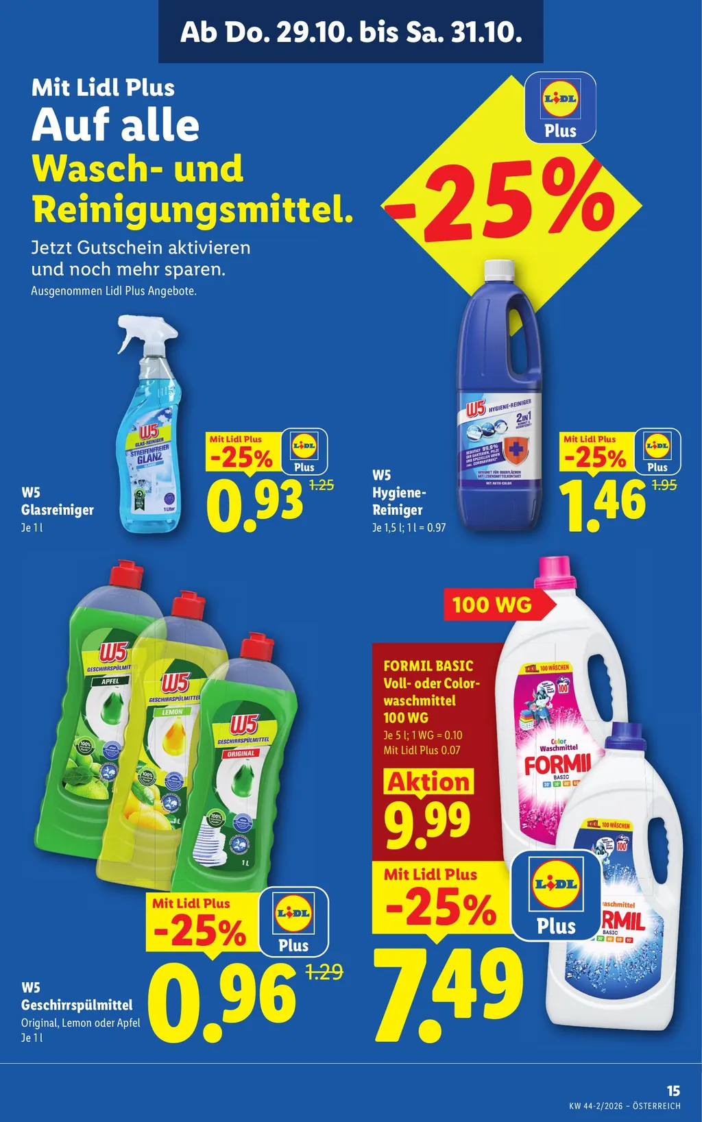Lidl Flugblatt ab 29.10.2026 (Donnerstag)