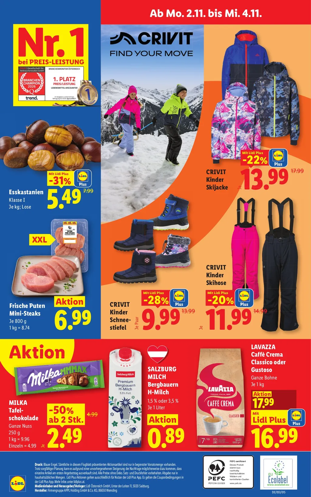 Lidl Flugblatt ab 29.10.2026 (Donnerstag)