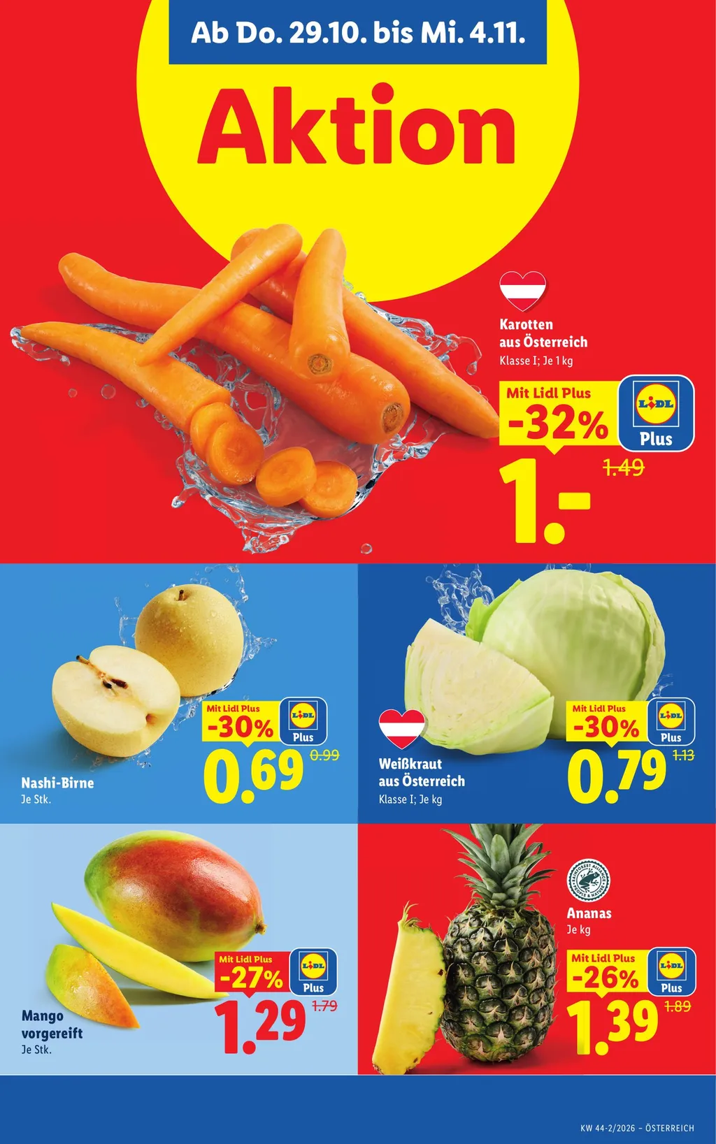 Lidl Flugblatt ab 29.10.2026 (Donnerstag)