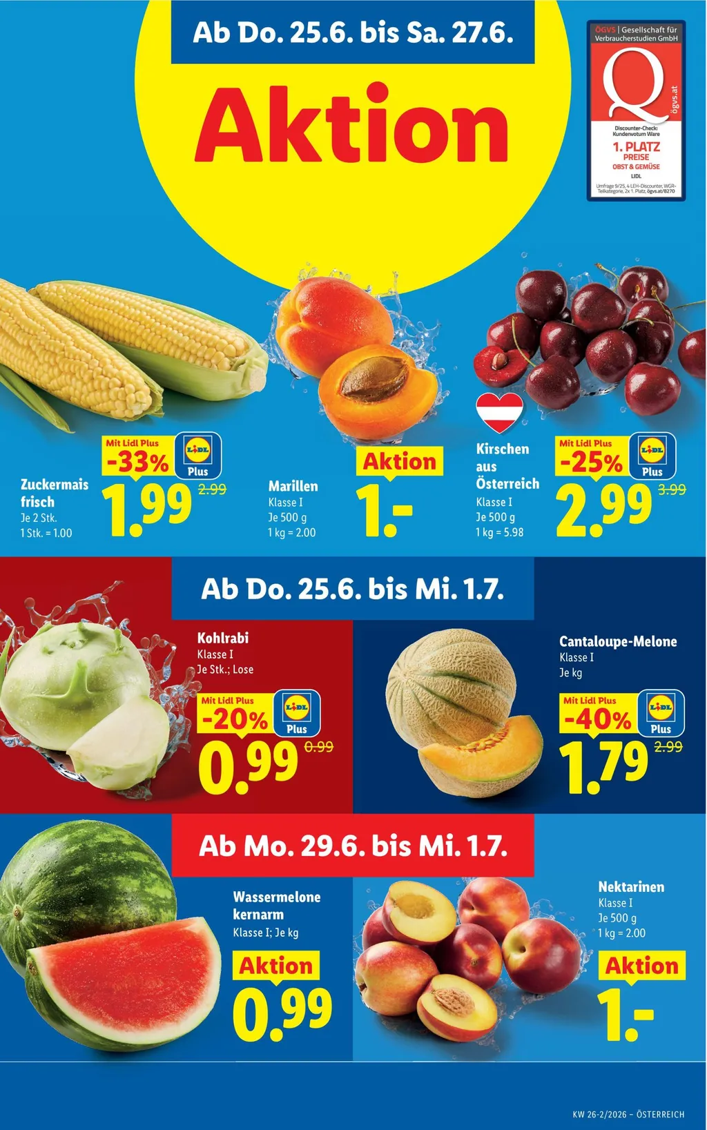 Lidl Flugblatt ab 25.06.2026 (Donnerstag)