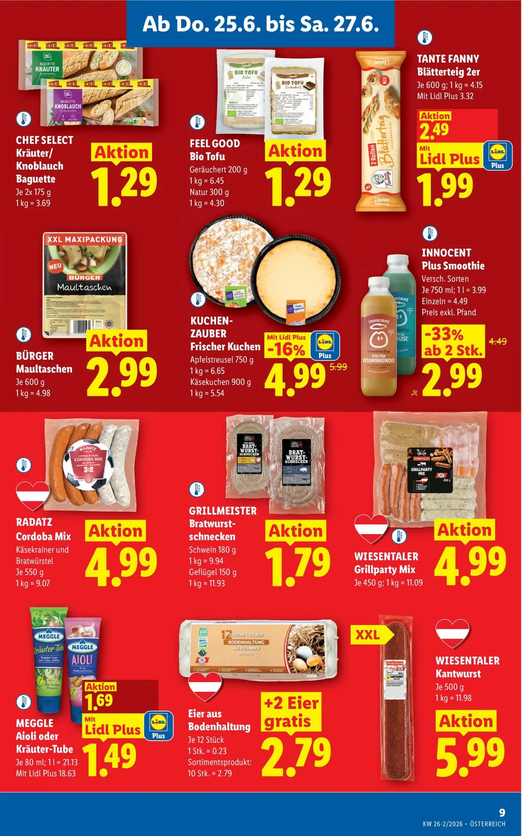 Lidl Flugblatt ab 25.06.2026 (Donnerstag)