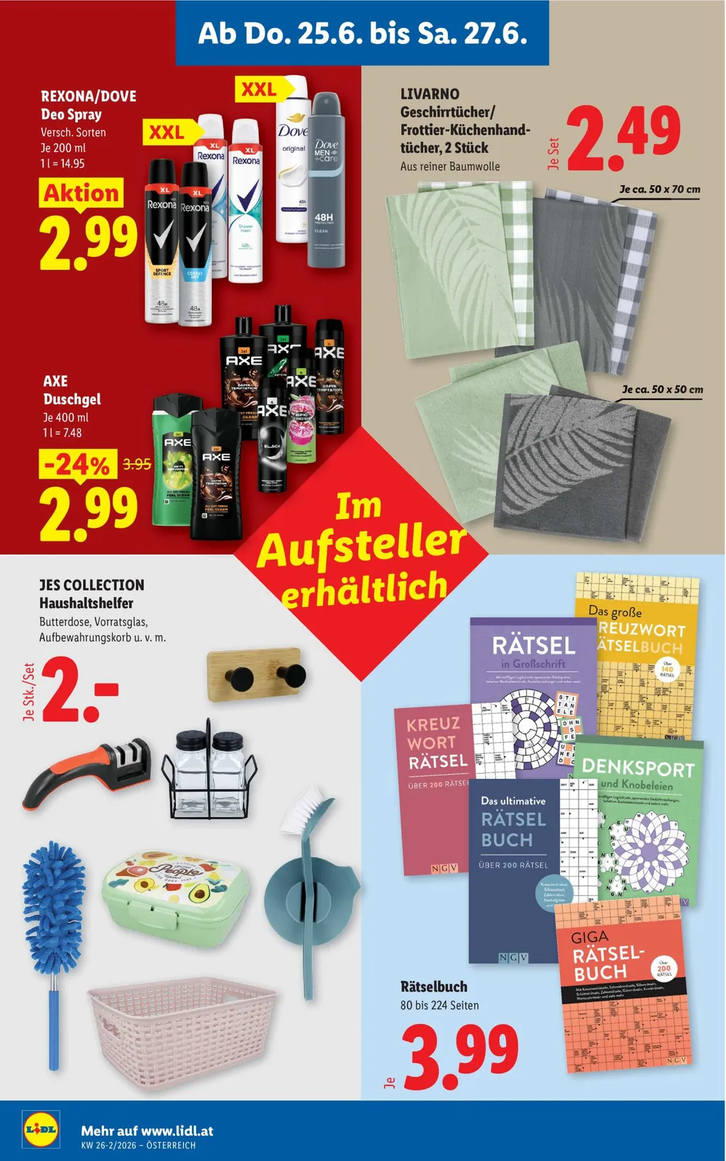 Lidl Flugblatt ab 25.06.2026 (Donnerstag)
