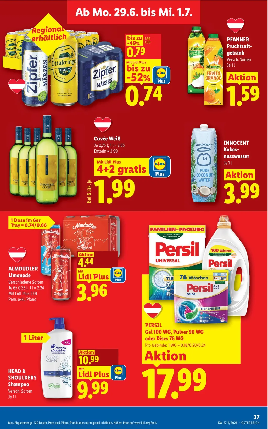 Lidl Flugblatt ab 25.06.2026 (Donnerstag)