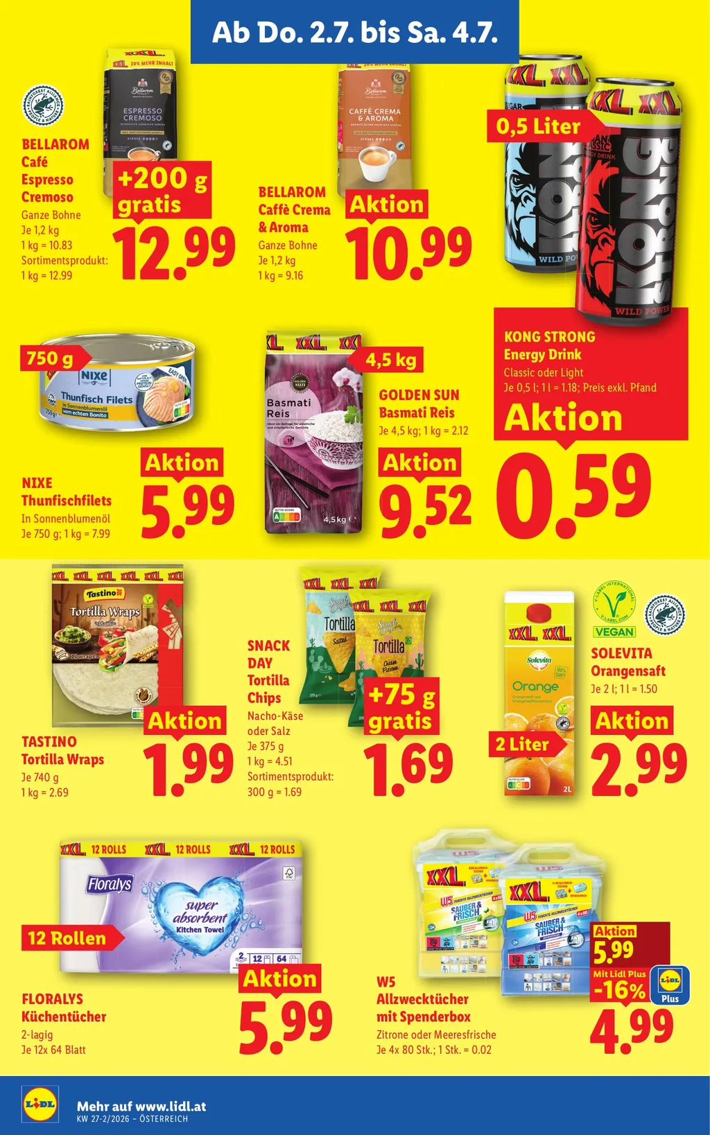Lidl Flugblatt ab 02.07.2026 (Donnerstag)