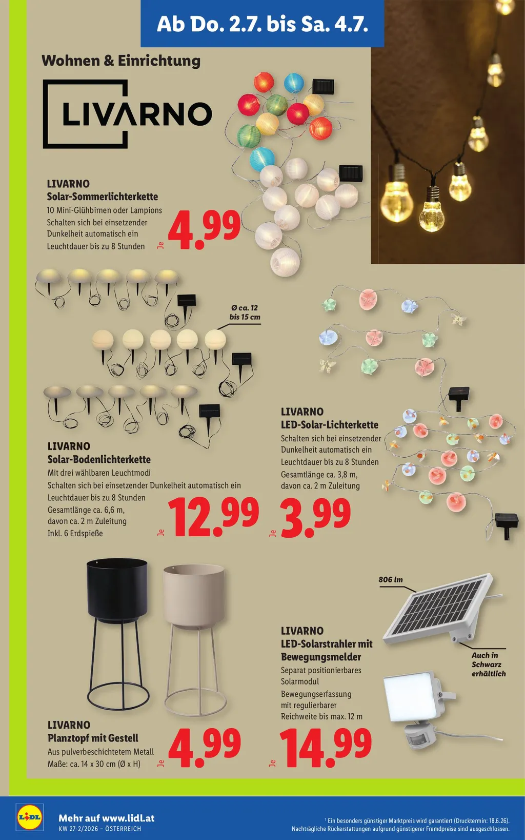 Lidl Flugblatt ab 02.07.2026 (Donnerstag)