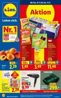 Lidl Flugblatt ab 09.07.2026 (Donnerstag)