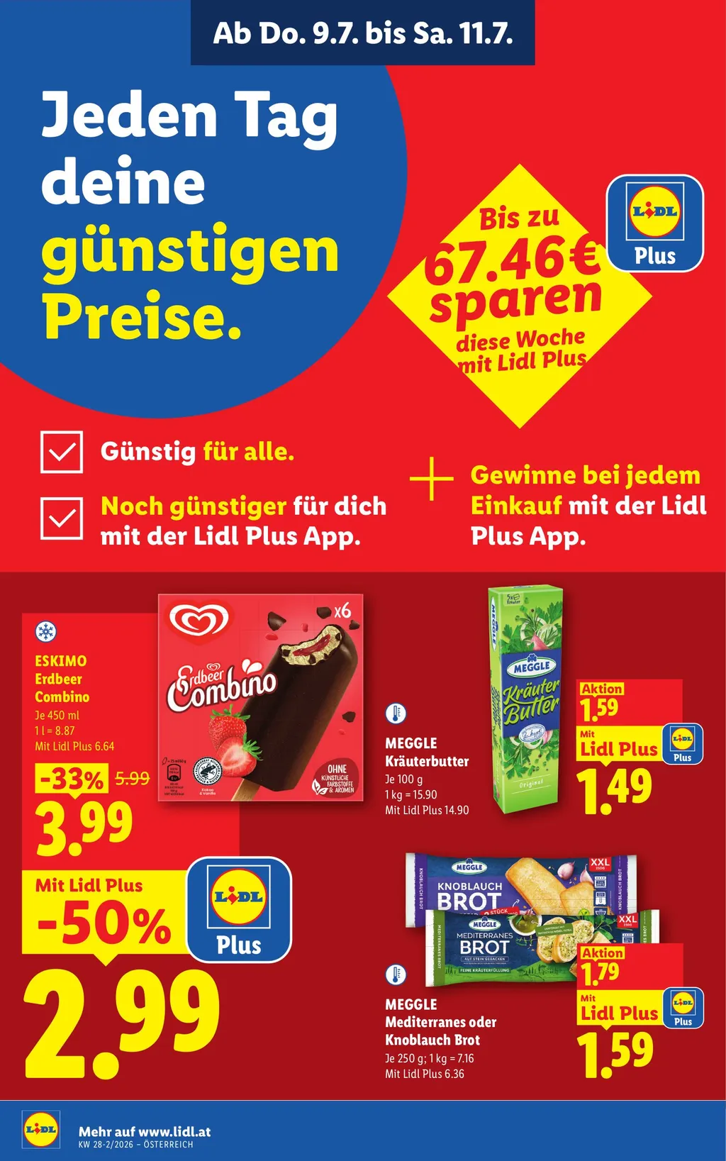 Lidl Flugblatt ab 09.07.2026 (Donnerstag)