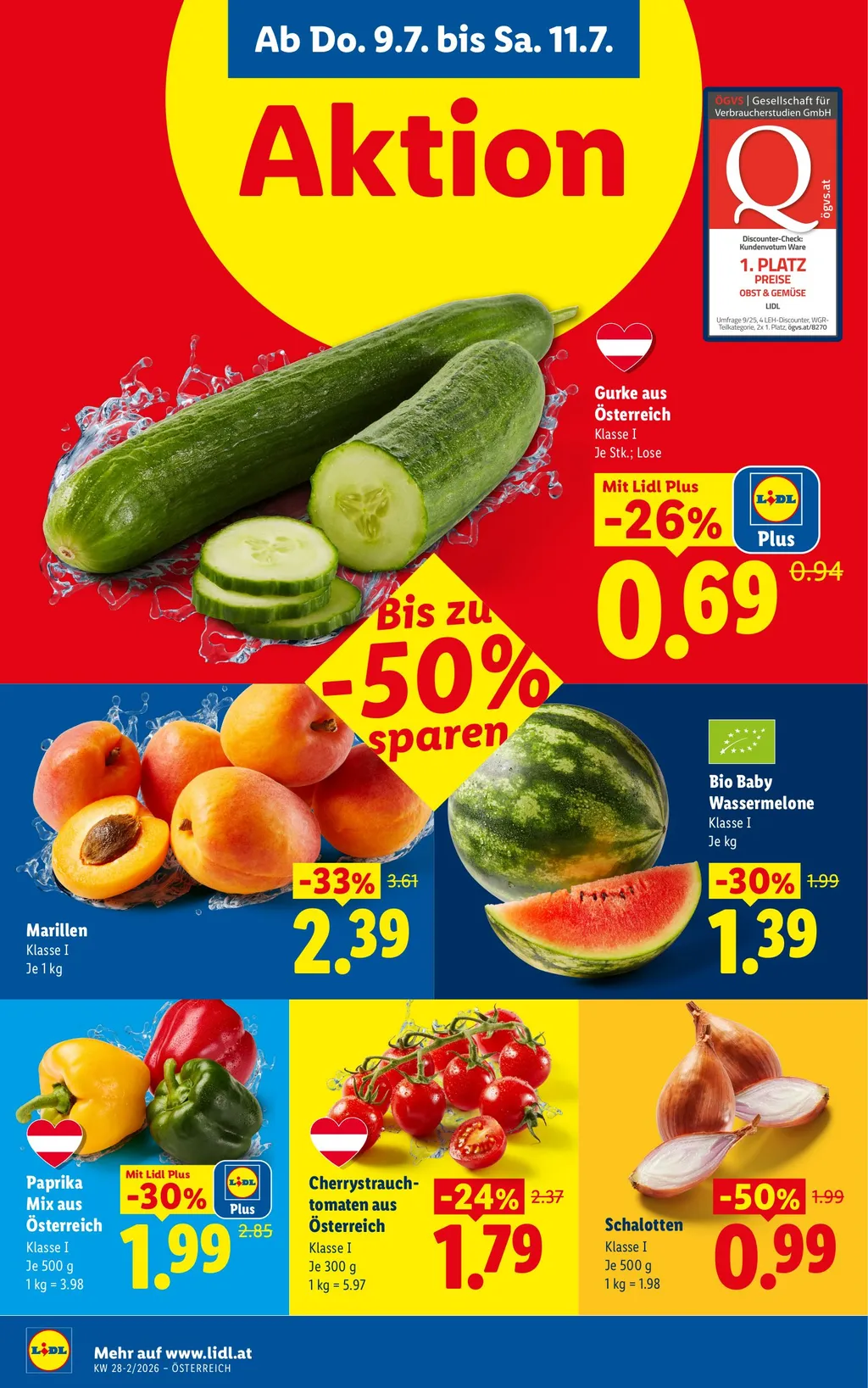 Lidl Flugblatt ab 09.07.2026 (Donnerstag)