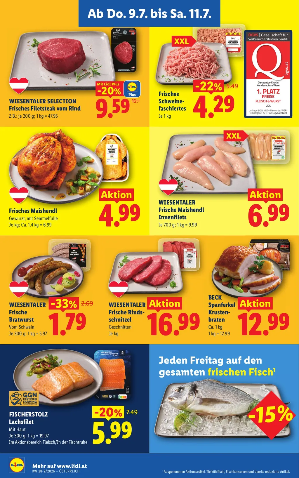 Lidl Flugblatt ab 09.07.2026 (Donnerstag)