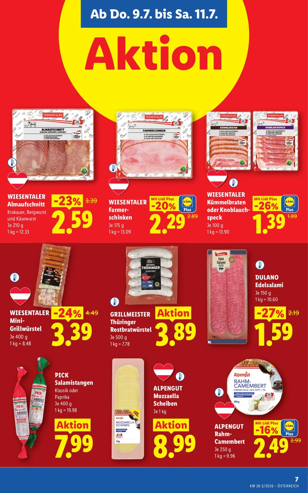 Lidl Flugblatt ab 09.07.2026 (Donnerstag)