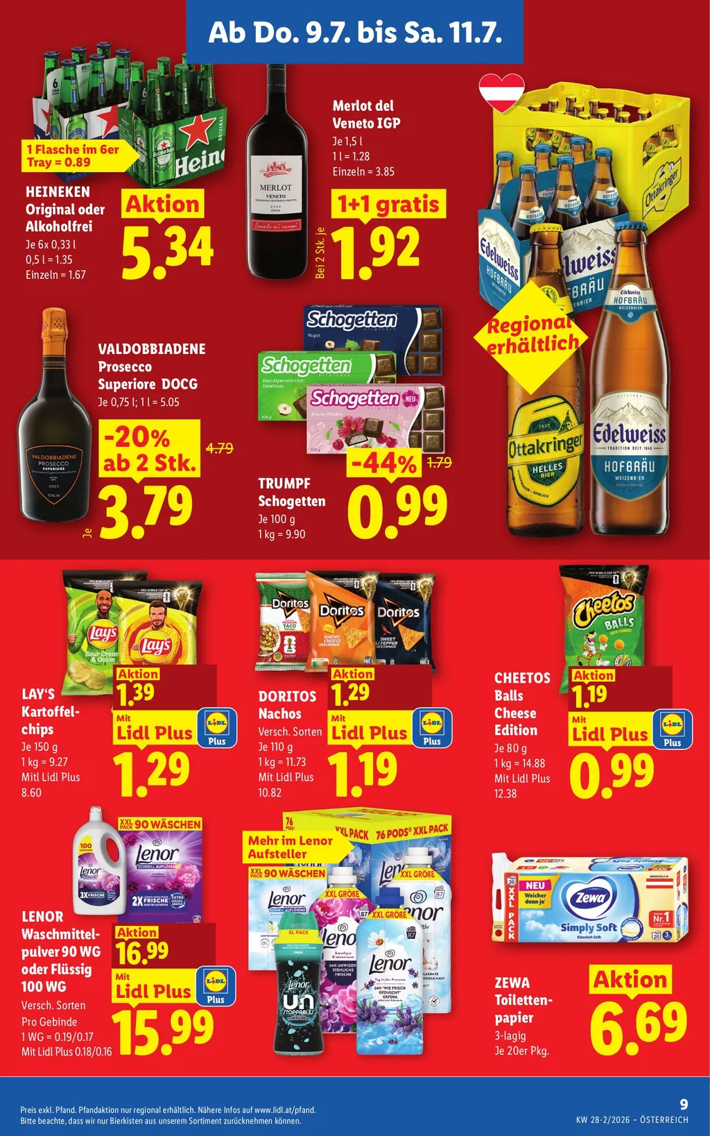 Lidl Flugblatt ab 09.07.2026 (Donnerstag)