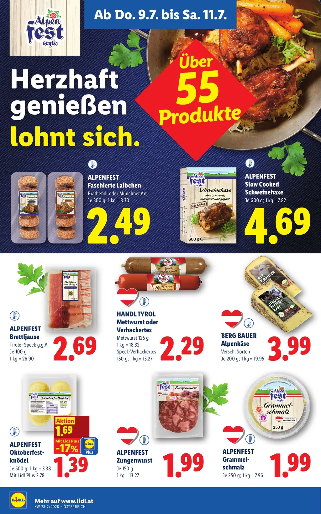 Lidl Flugblatt ab 09.07.2026 (Donnerstag)