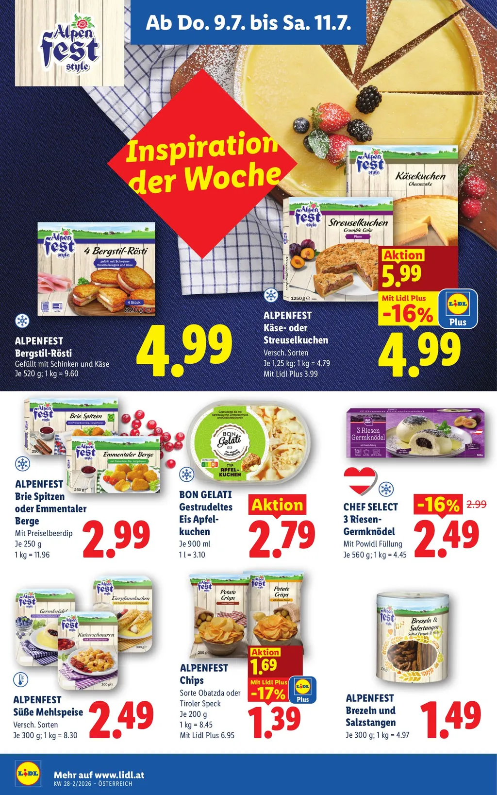 Lidl Flugblatt ab 09.07.2026 (Donnerstag)