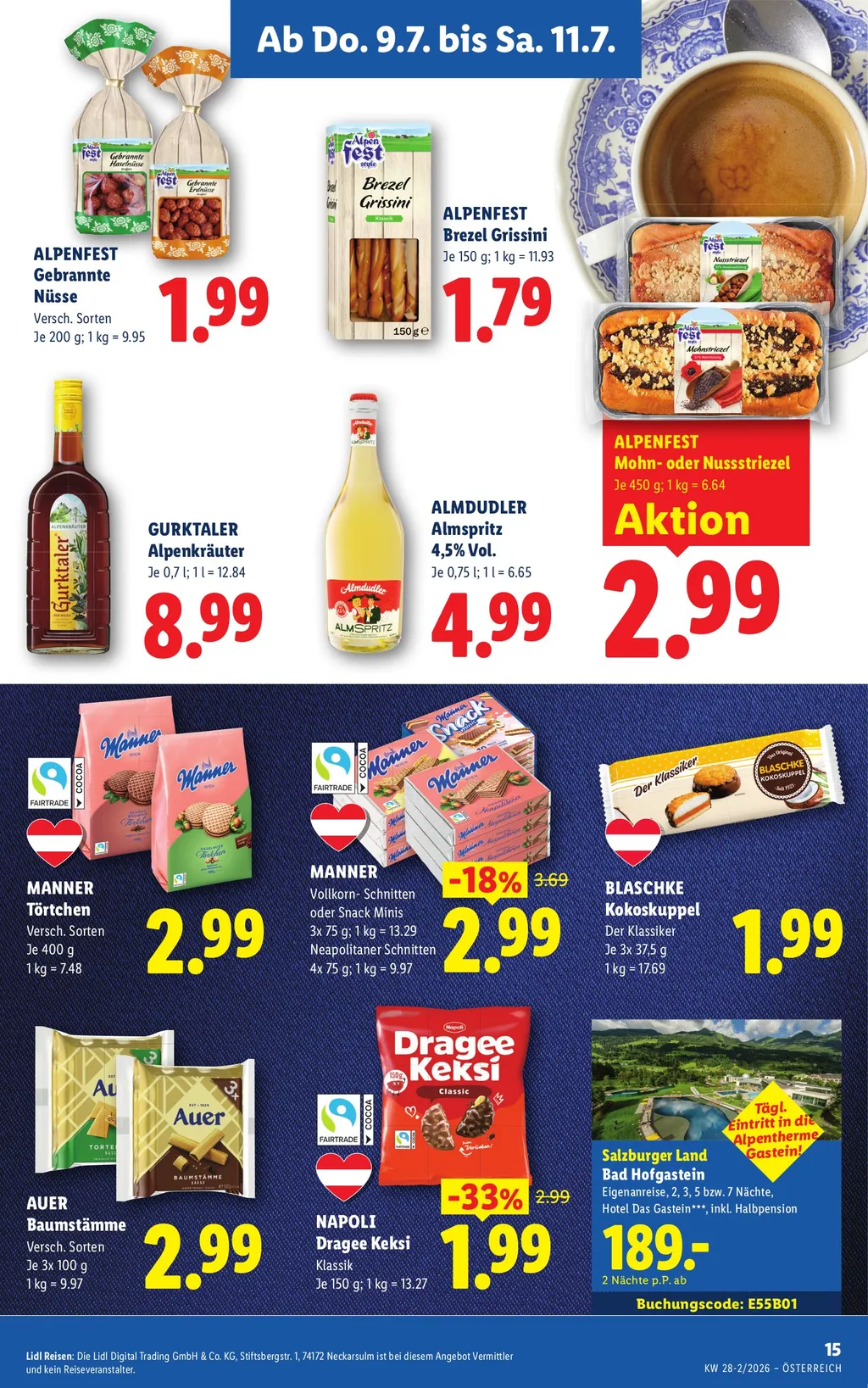 Lidl Flugblatt ab 09.07.2026 (Donnerstag)