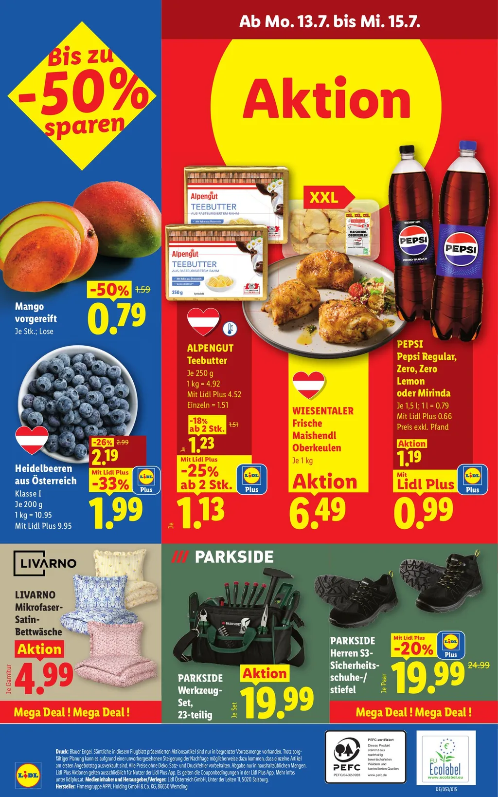 Lidl Flugblatt ab 09.07.2026 (Donnerstag)