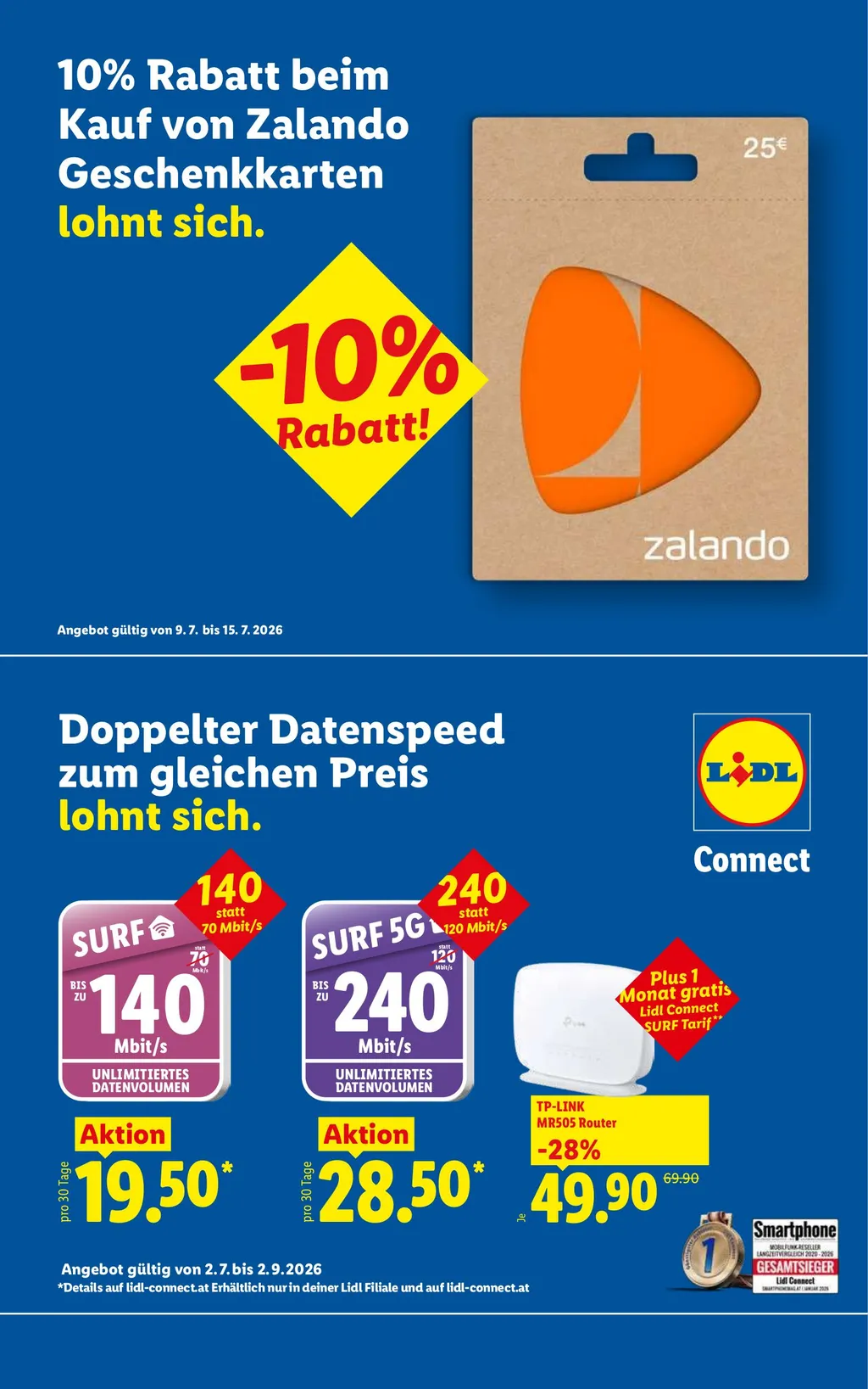Lidl Flugblatt ab 09.07.2026 (Donnerstag)