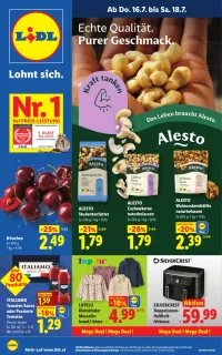 Lidl Flugblatt ab 16.07.2026 (Donnerstag)