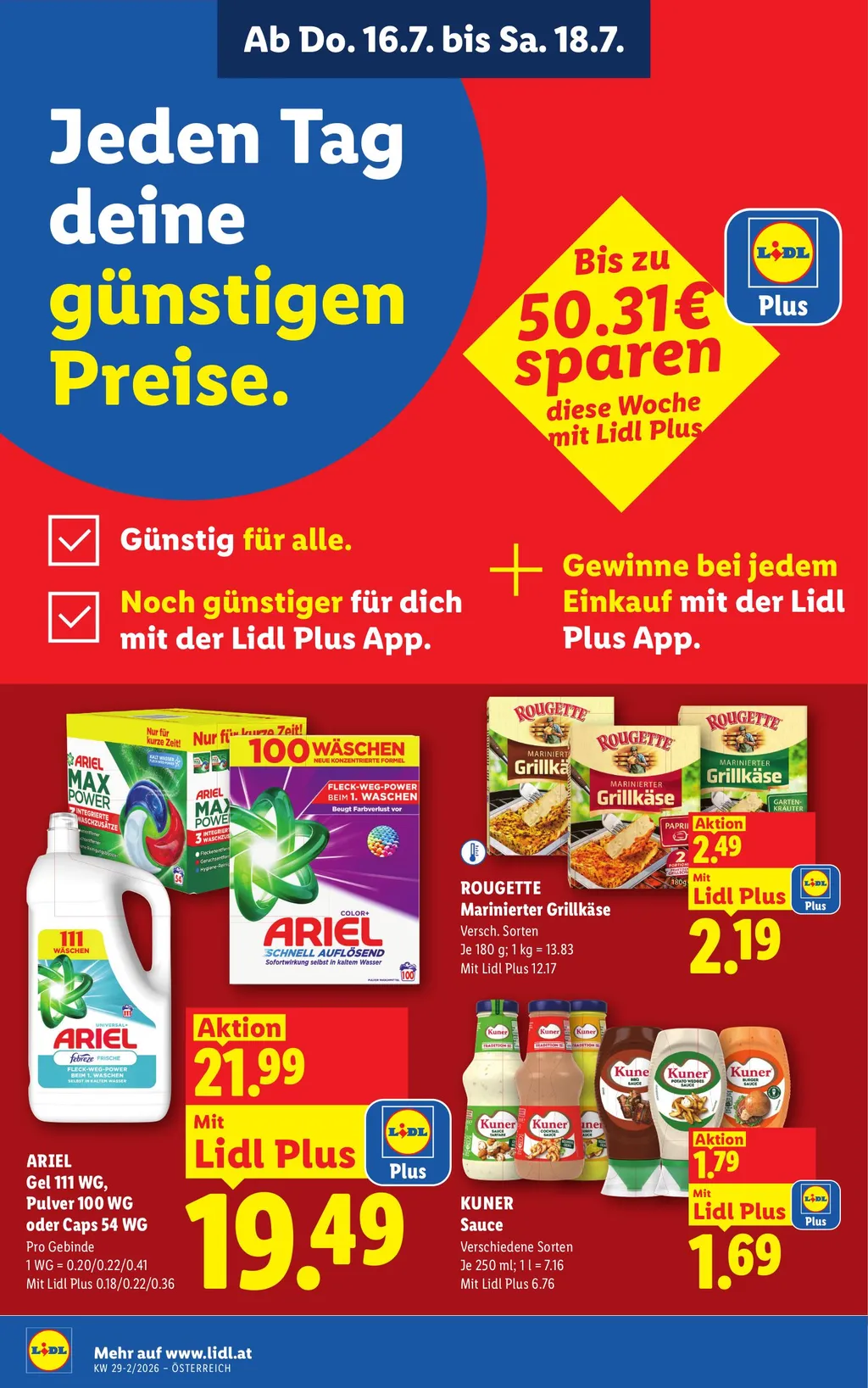 Lidl Flugblatt ab 16.07.2026 (Donnerstag)