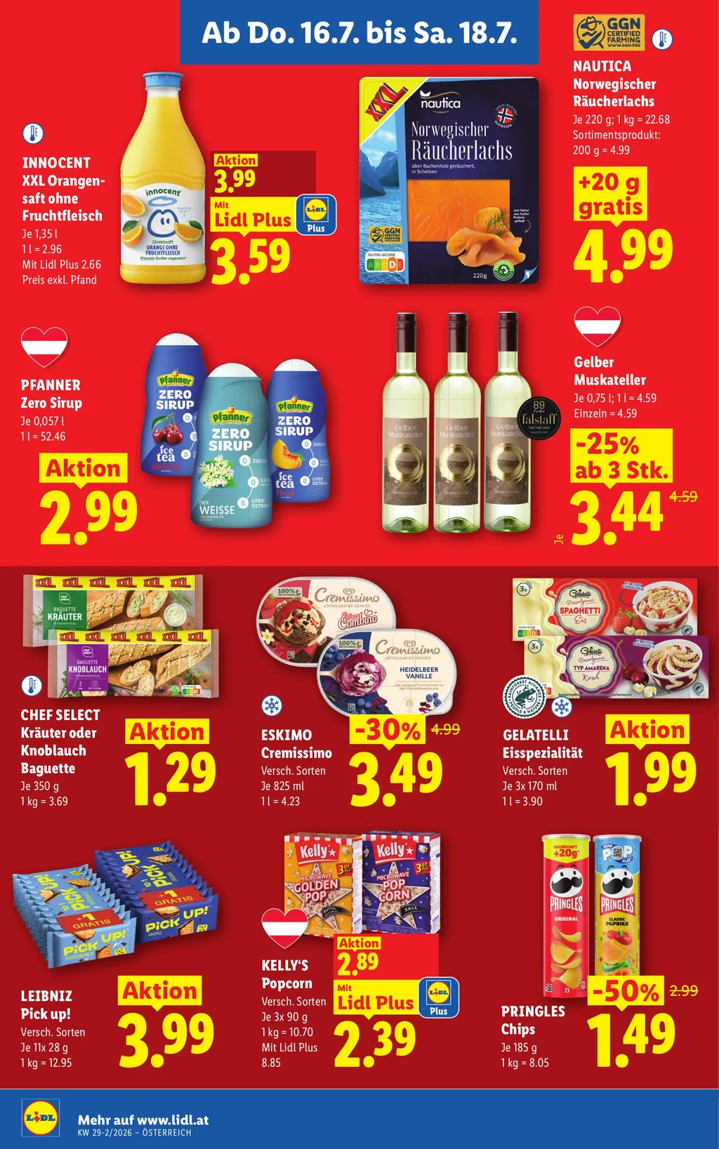 Lidl Flugblatt ab 16.07.2026 (Donnerstag)