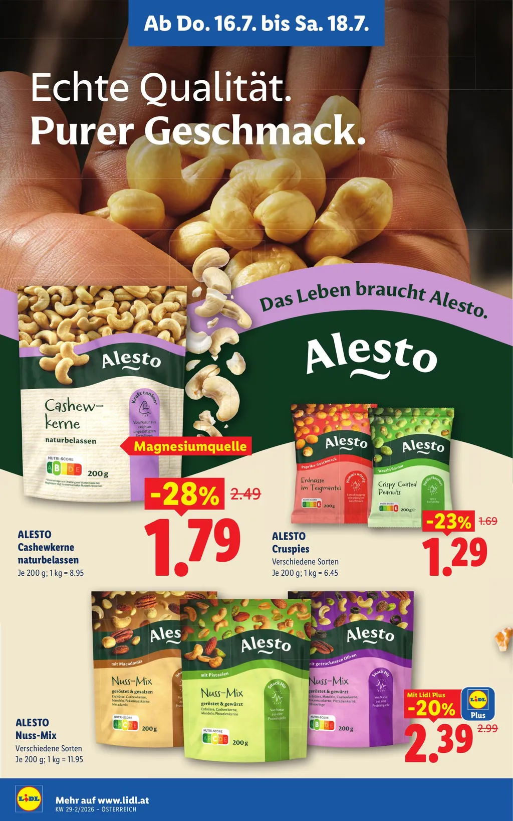 Lidl Flugblatt ab 16.07.2026 (Donnerstag)