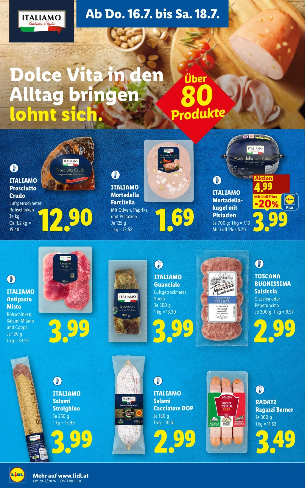 Lidl Flugblatt ab 16.07.2026 (Donnerstag)