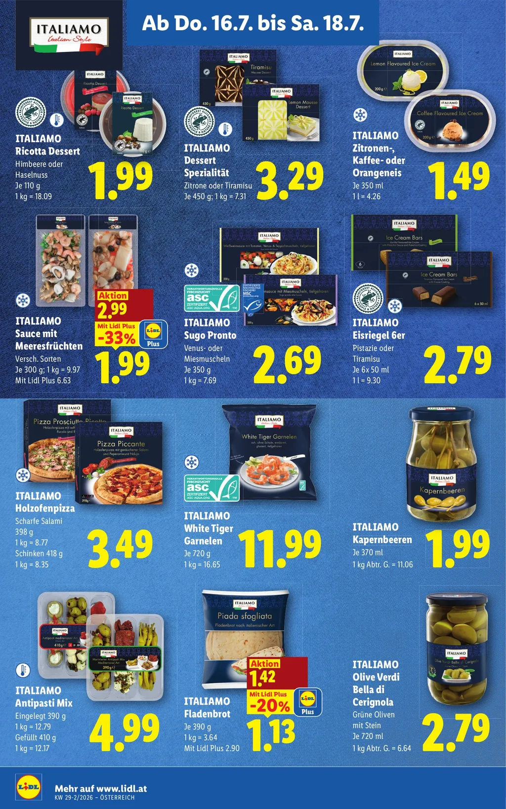 Lidl Flugblatt ab 16.07.2026 (Donnerstag)