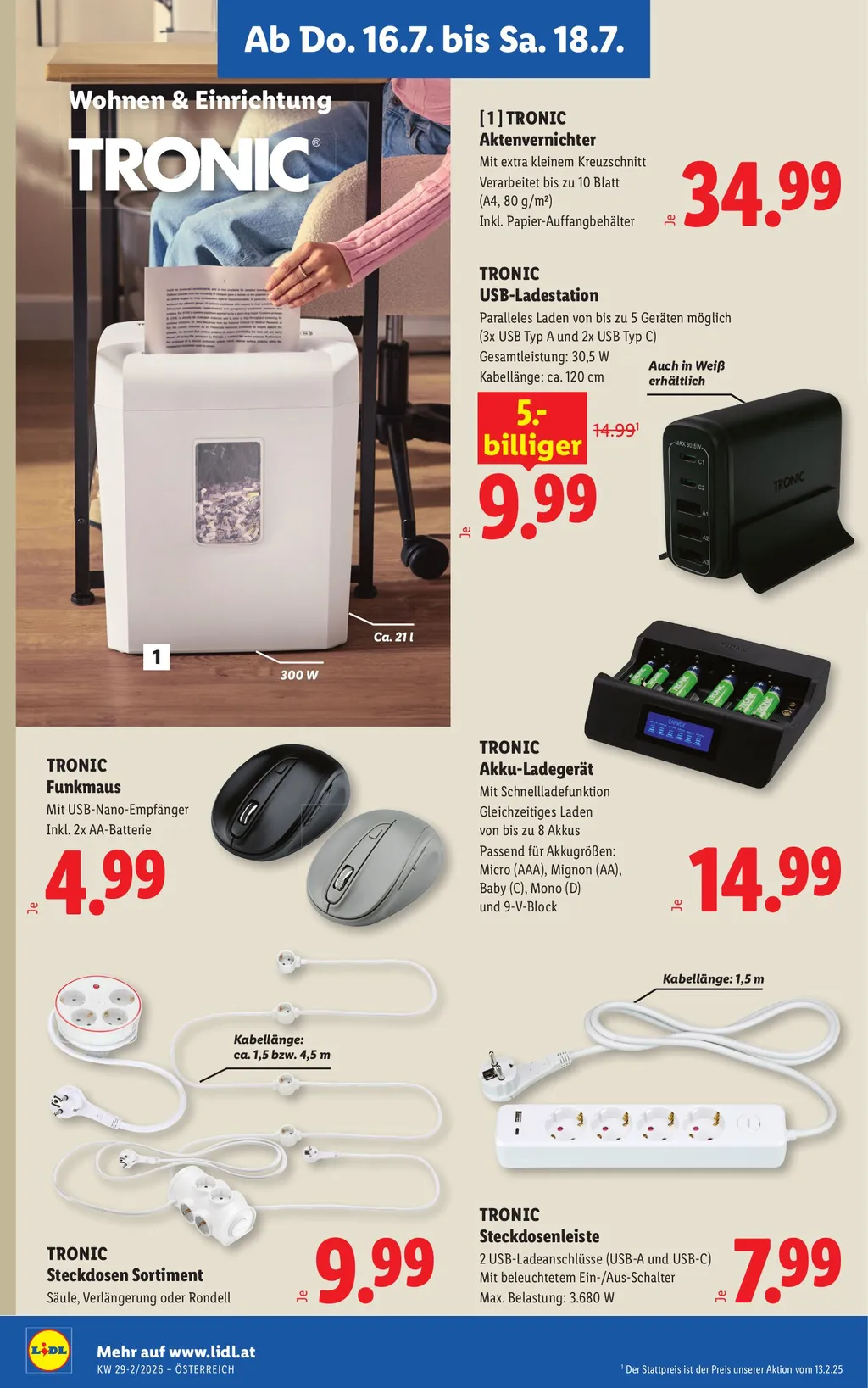 Lidl Flugblatt ab 16.07.2026 (Donnerstag)