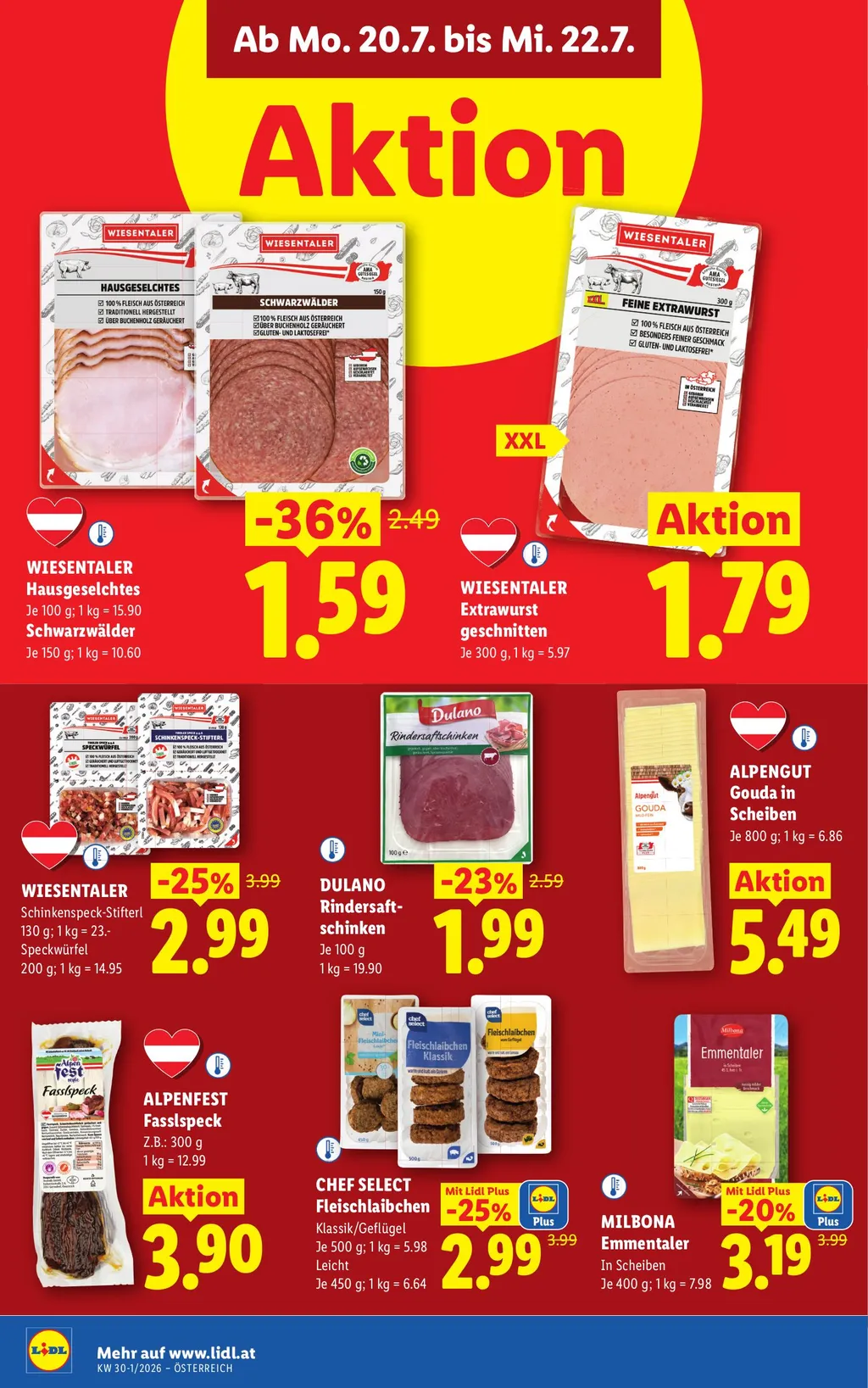 Lidl Flugblatt ab 16.07.2026 (Donnerstag)