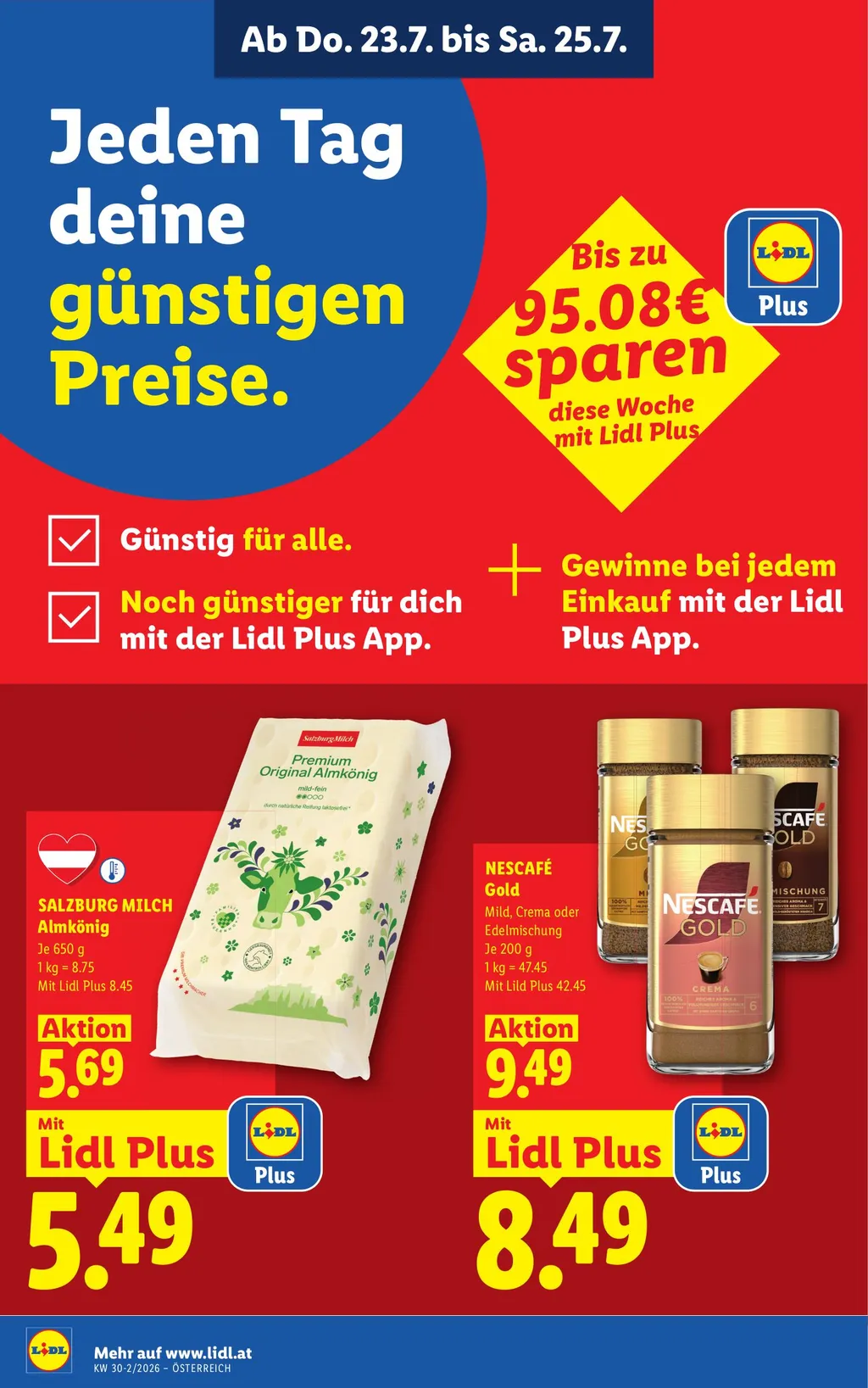 Lidl Flugblatt ab 23.07.2026 (Donnerstag)