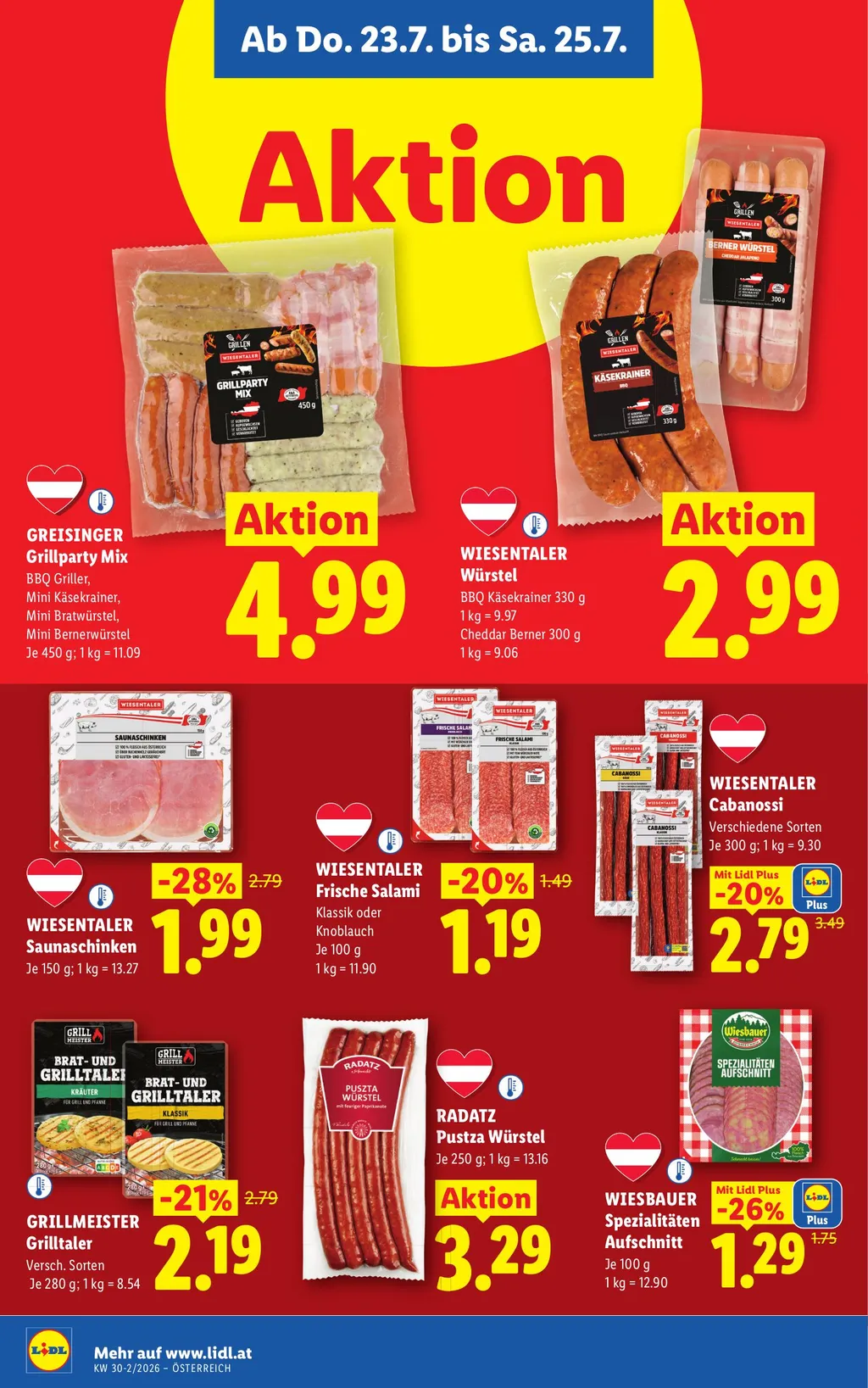 Lidl Flugblatt ab 23.07.2026 (Donnerstag)