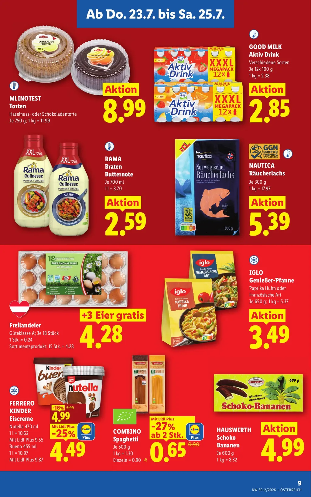 Lidl Flugblatt ab 23.07.2026 (Donnerstag)