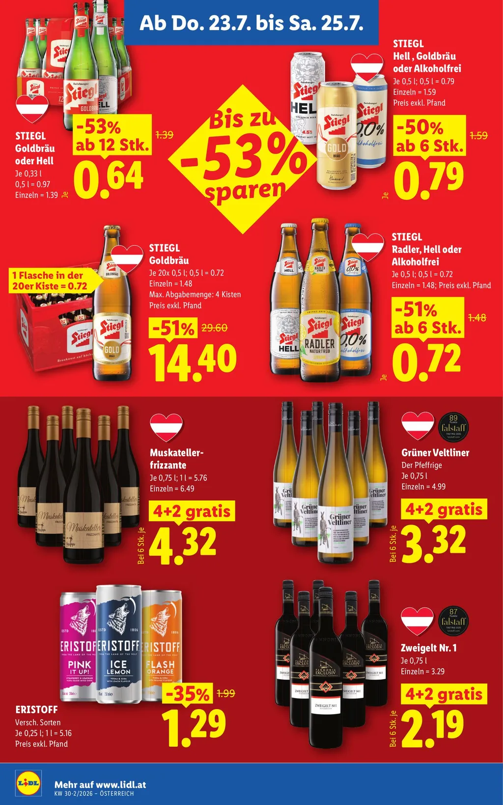 Lidl Flugblatt ab 23.07.2026 (Donnerstag)