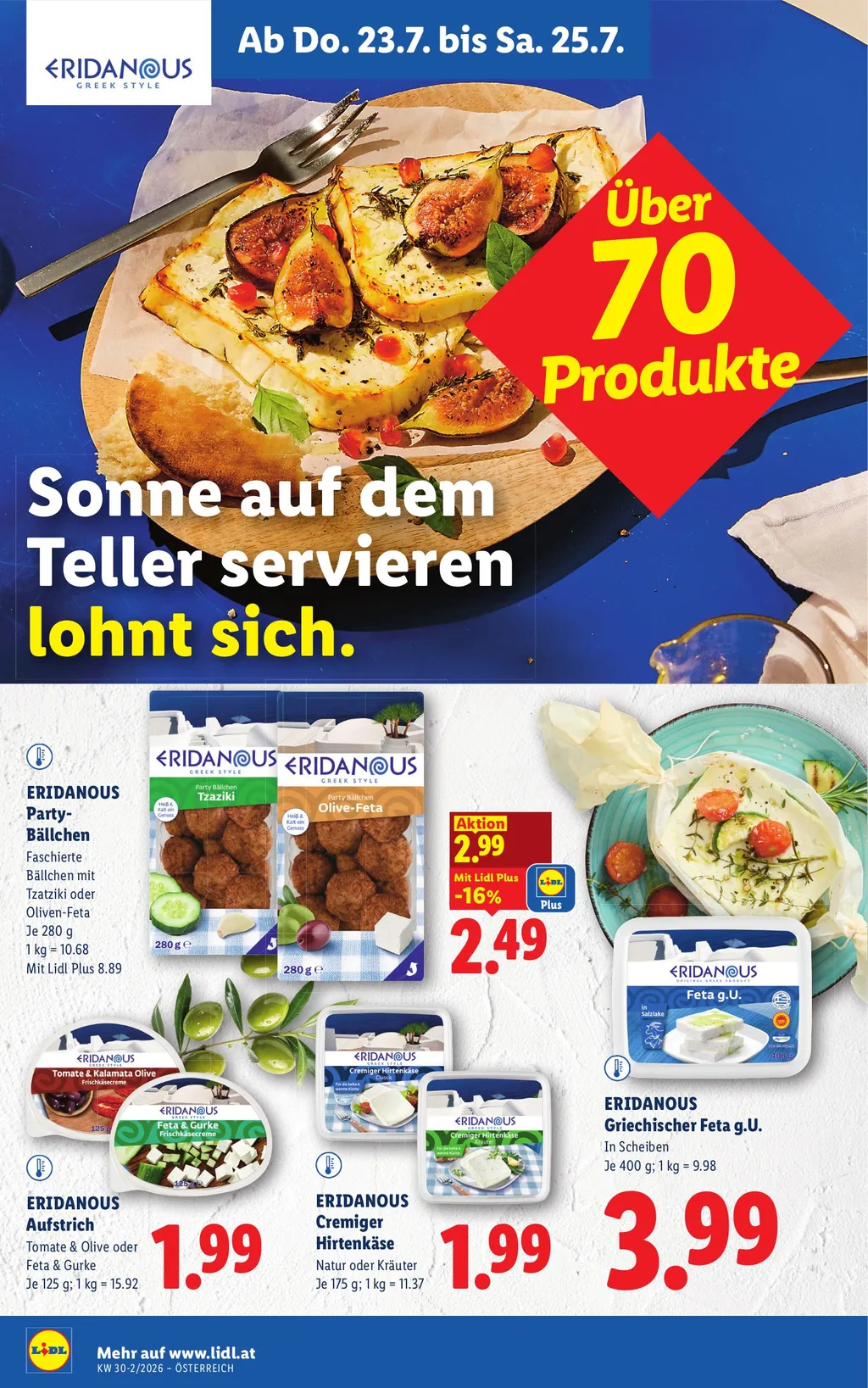 Lidl Flugblatt ab 23.07.2026 (Donnerstag)