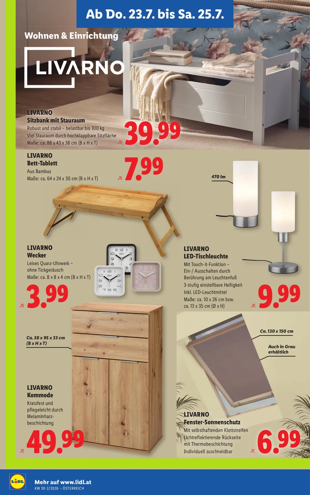 Lidl Flugblatt ab 23.07.2026 (Donnerstag)
