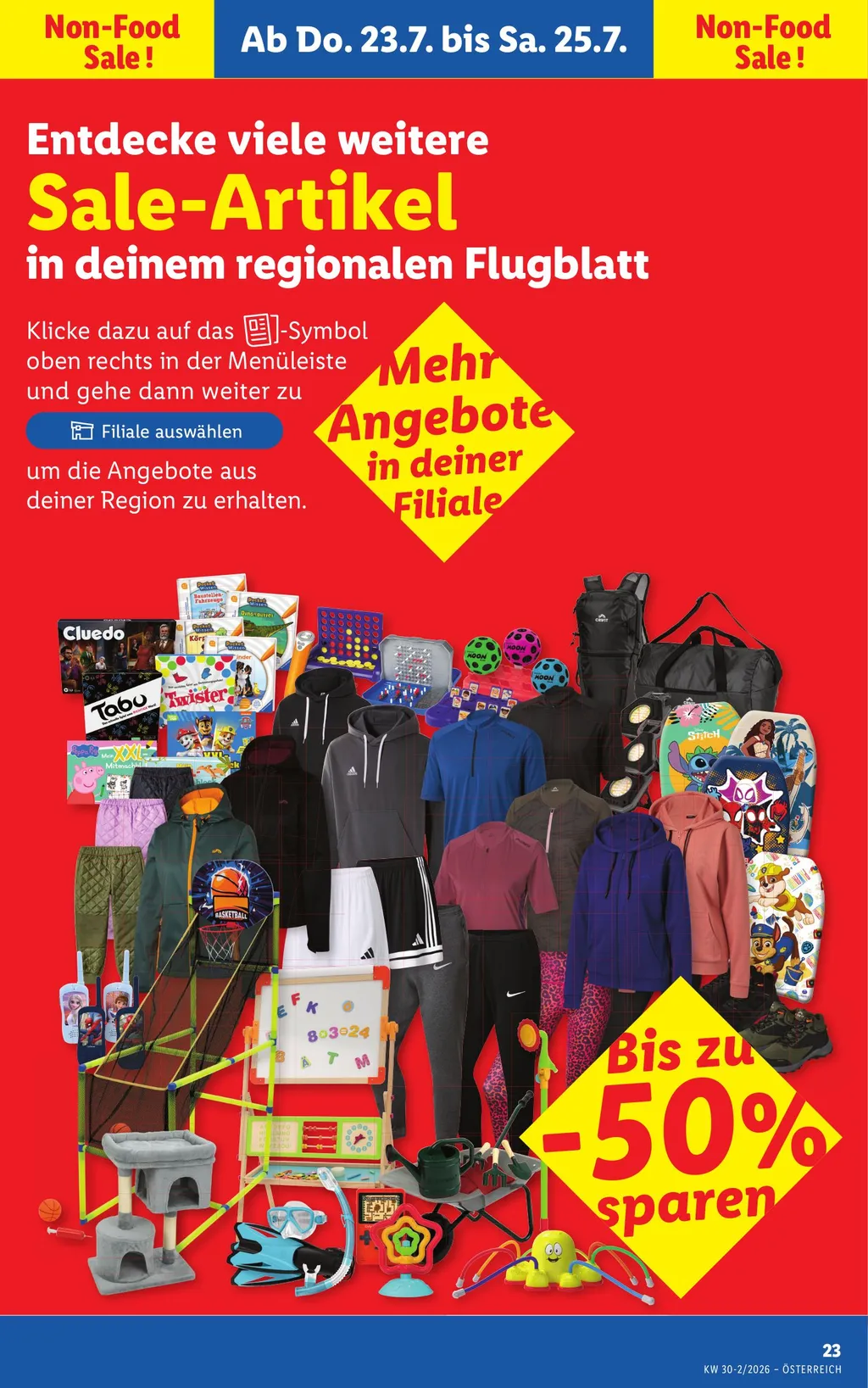 Lidl Flugblatt ab 23.07.2026 (Donnerstag)