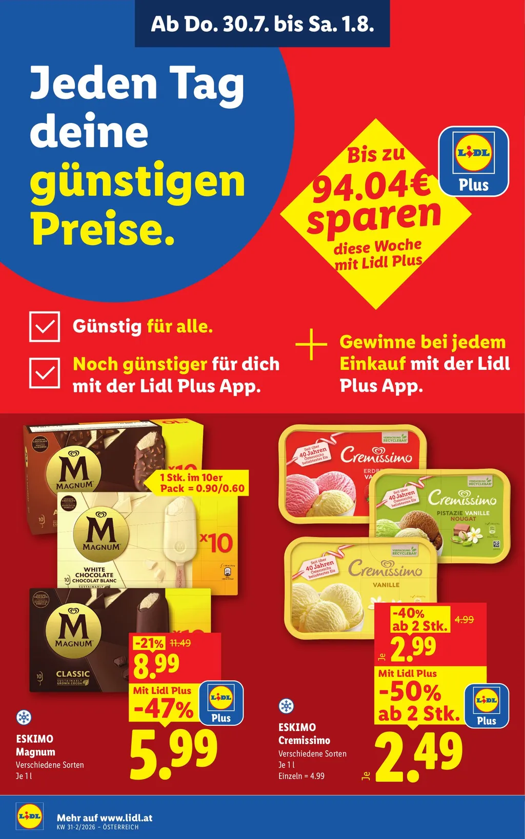 Lidl Flugblatt ab 30.07.2026 (Donnerstag)