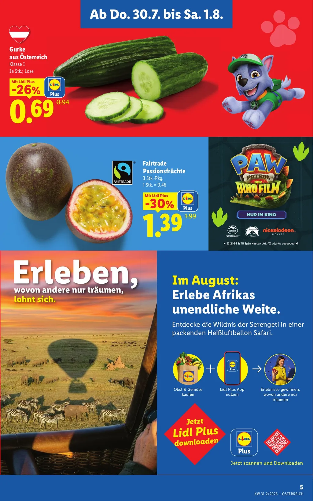 Lidl Flugblatt ab 30.07.2026 (Donnerstag)